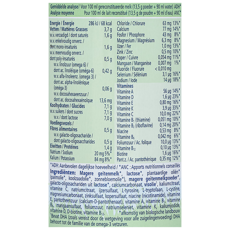 Sữa dê HiPP Organic số 2 400g (từ 6 tháng) 8