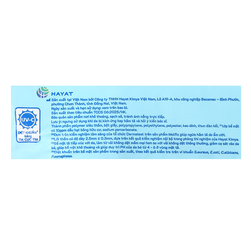 Tã dán Molfix Oxy size M 76 miếng (6 - 11 kg) 26