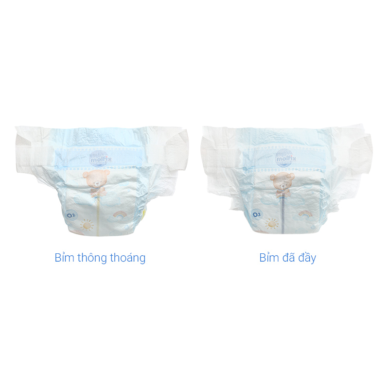 Tã dán Molfix Oxy size M 76 miếng (6 - 11 kg) 38