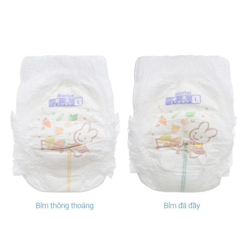 Tã quần Merries size L 44 miếng (9 - 14 kg) - Giao bao bì ngẫu nhiên 16