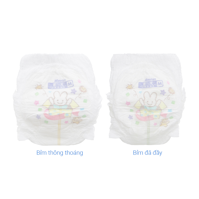 Tã quần Merries size M 52 miếng (6 - 11 kg) - Giao bao bì ngẫu nhiên 16