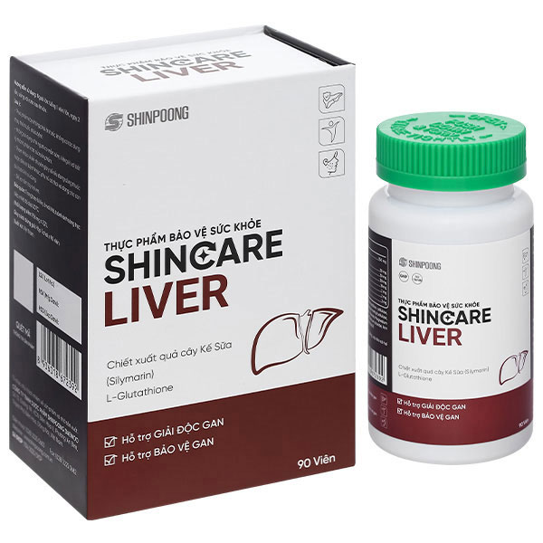 Shincare Liver hỗ trợ giải độc và bảo vệ gan