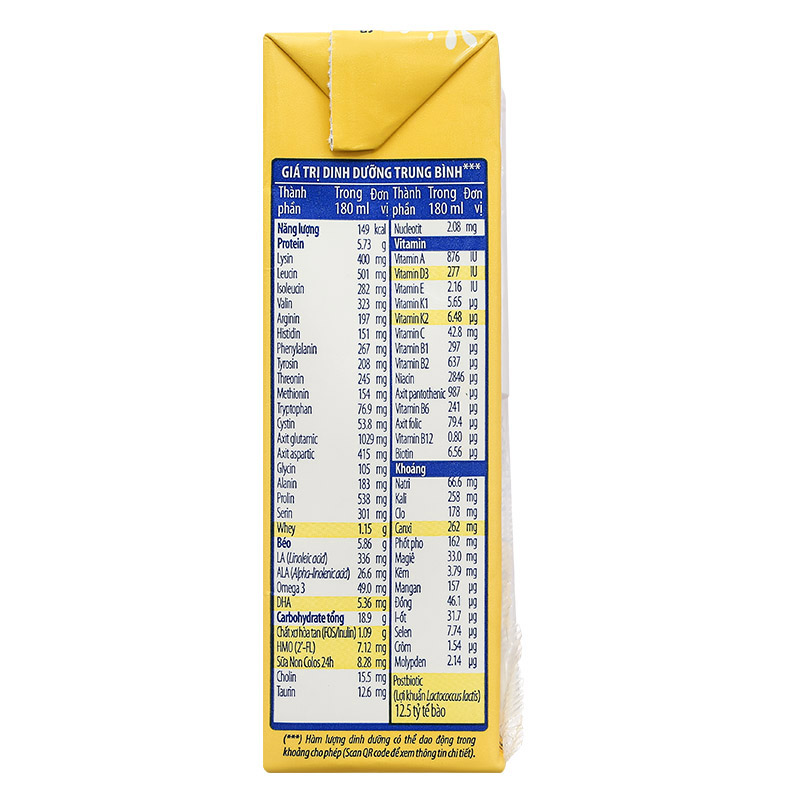 Thùng 48 hộp sữa pha sẵn MetaCare Opti 180 ml (từ 1 tuổi) 10