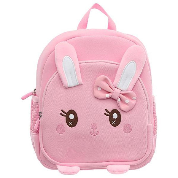 Balo cho bé mẫu giáo 3L thỏ nơ hồng 5511H hồng