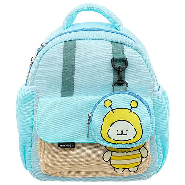 Balo cho bé mẫu giáo Ioon PANNA8 ong E2545 xanh