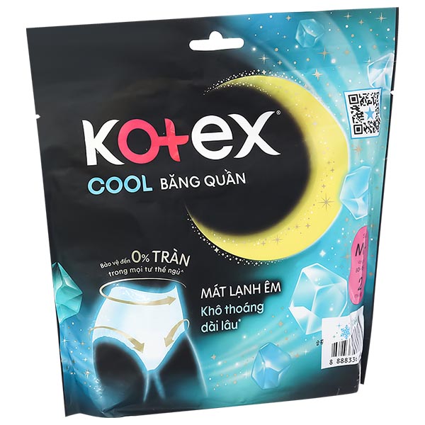Băng quần Kotex Cool size M-L chống tràn