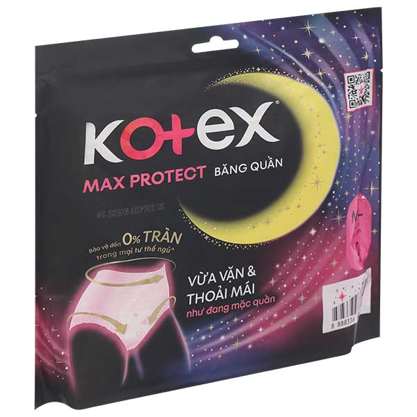Băng quần Kotex Max Protect size M-L chống tràn