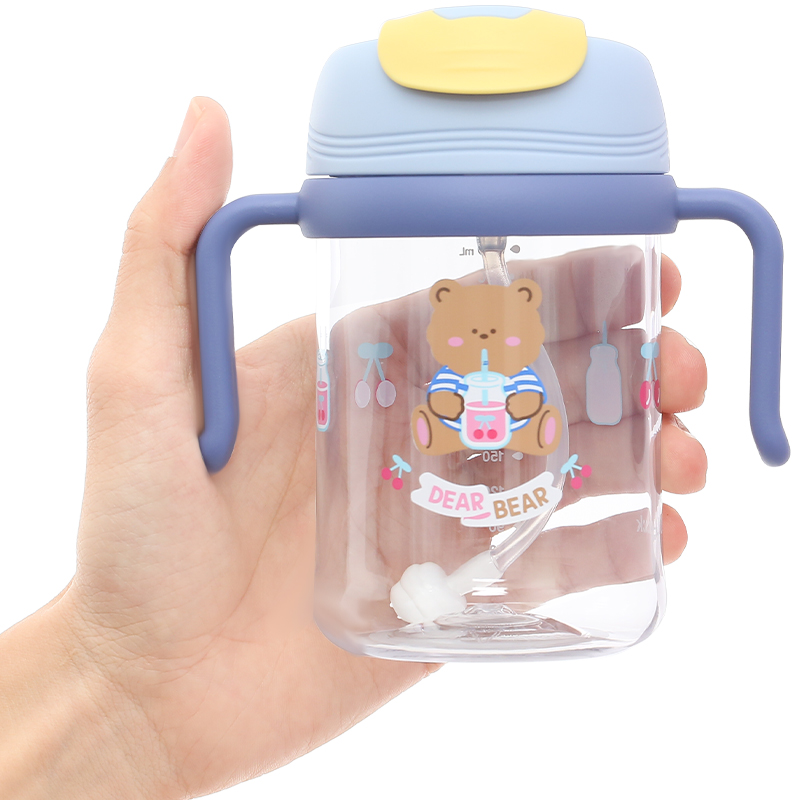 Bình tập uống Lock&Lock ABF852PIK 420 ml - Màu hồng (từ 6 tháng) 19