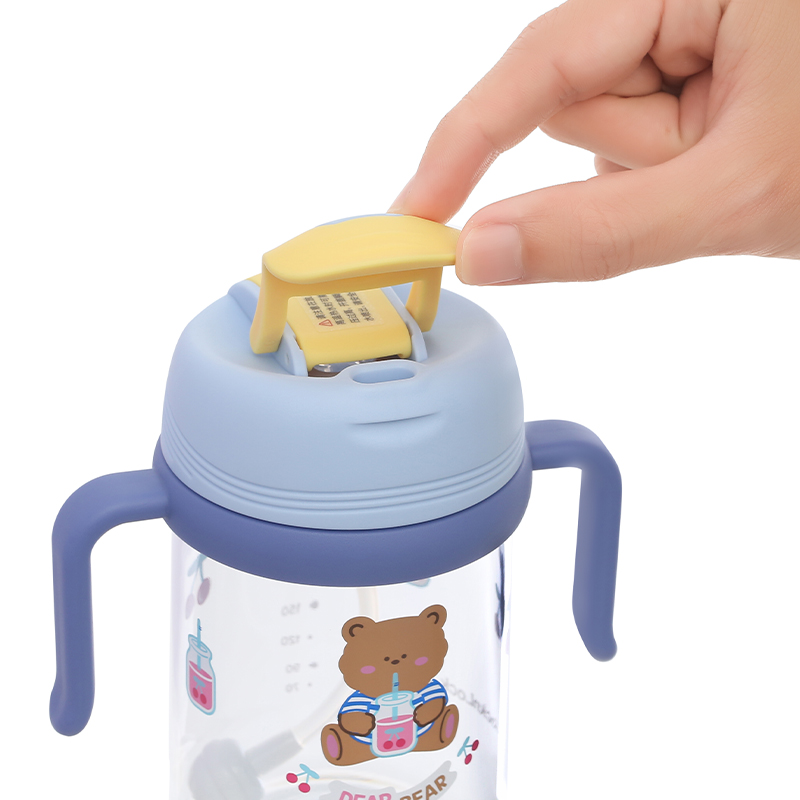 Bình tập uống Lock&Lock ABF852PIK 420 ml - Màu hồng (từ 6 tháng) 16