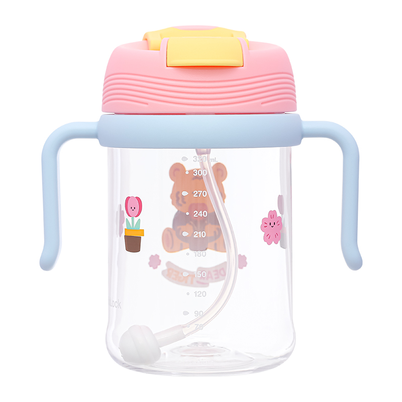 Bình tập uống Lock&Lock ABF852PIK 420 ml - Màu hồng (từ 6 tháng) 3