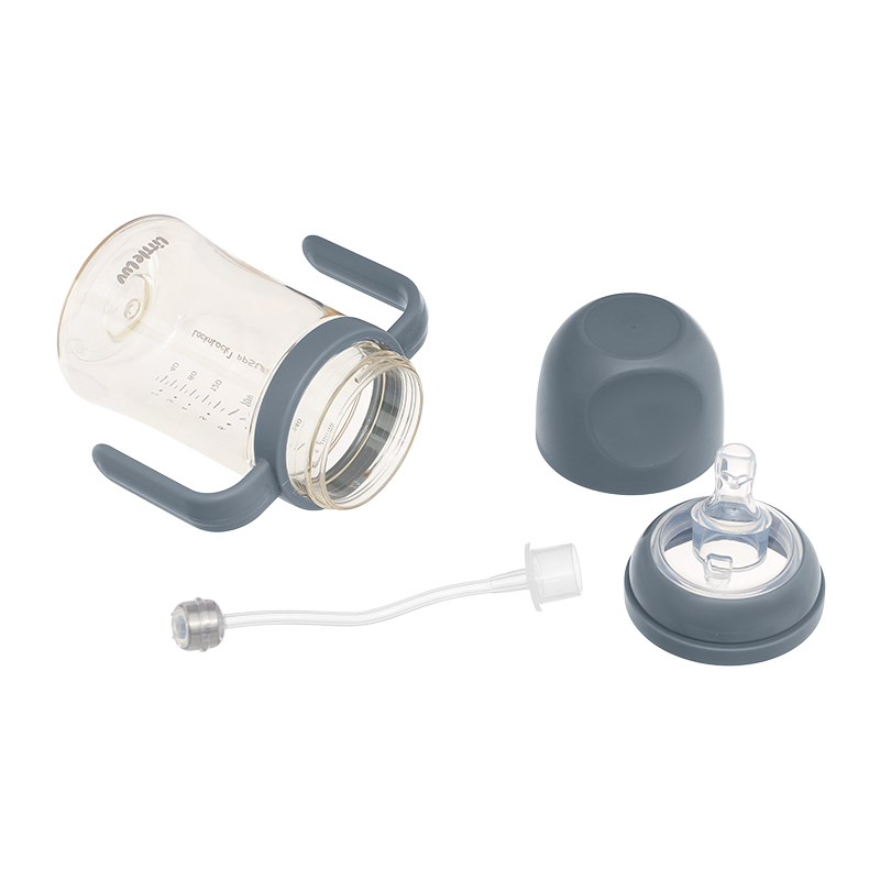 Bình tập uống PPSU Lock&Lock Little Luv Straw Cup HAP915BLU 350ml - Màu xanh dương (từ 6 tháng) 8