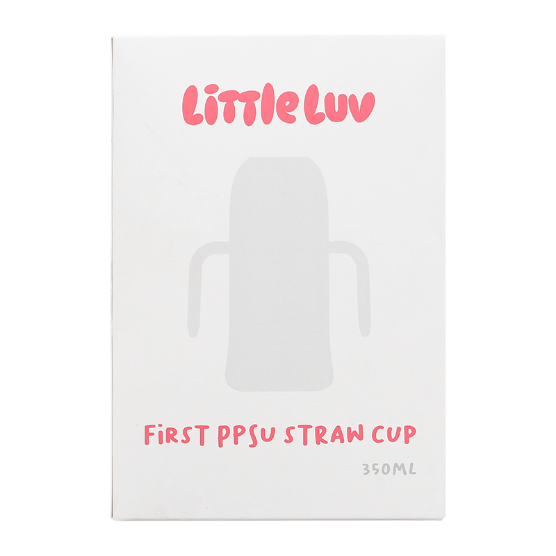 Bình tập uống PPSU Lock&Lock Little Luv Straw Cup HAP915BLU 350ml - Màu xanh dương (từ 6 tháng) 2