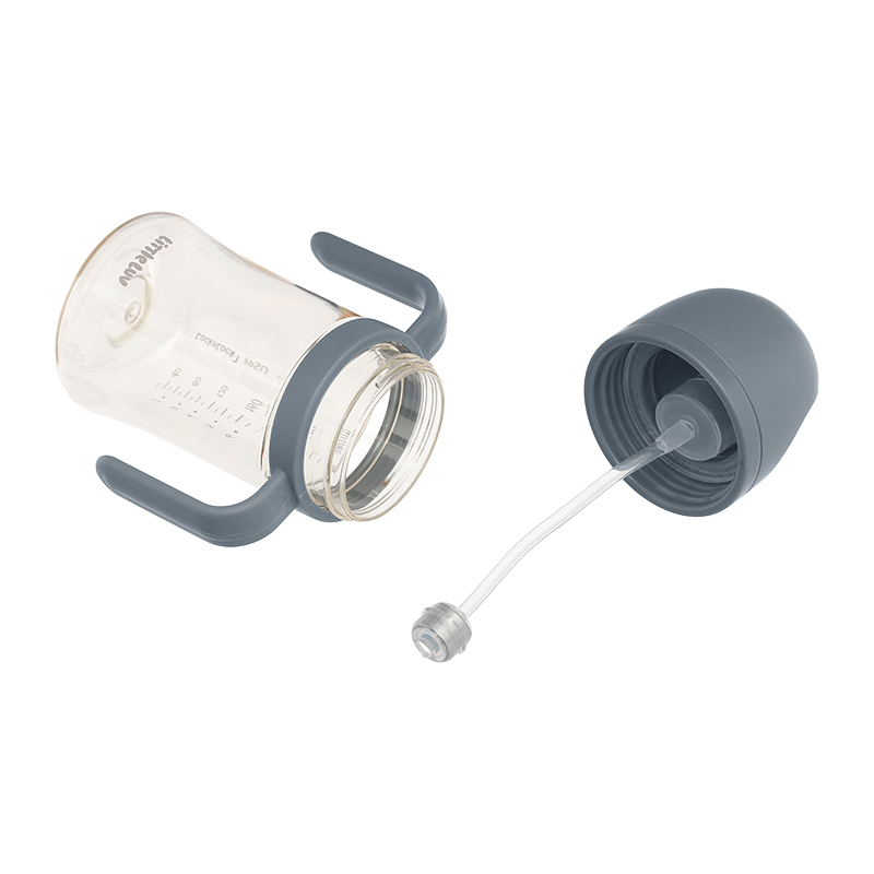 Bình tập uống PPSU Lock&Lock Little Luv Straw Cup HAP915BLU 350ml - Màu xanh dương (từ 6 tháng) 7