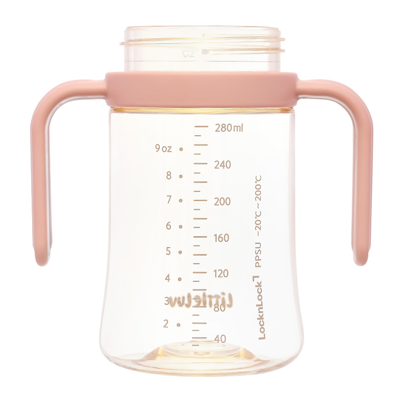 Bình tập uống PPSU Lock&Lock Little Luv Straw Cup HAP915BLU 350ml - Màu xanh dương (từ 6 tháng) 15