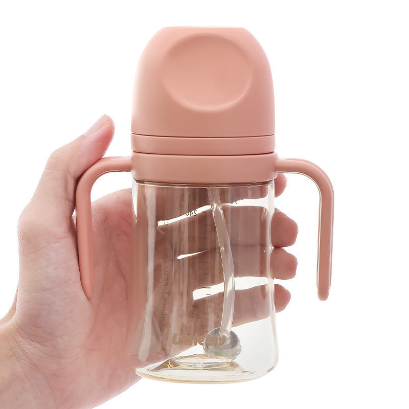 Bình tập uống PPSU Lock&Lock Little Luv Straw Cup HAP915BLU 350ml - Màu xanh dương (từ 6 tháng) 19