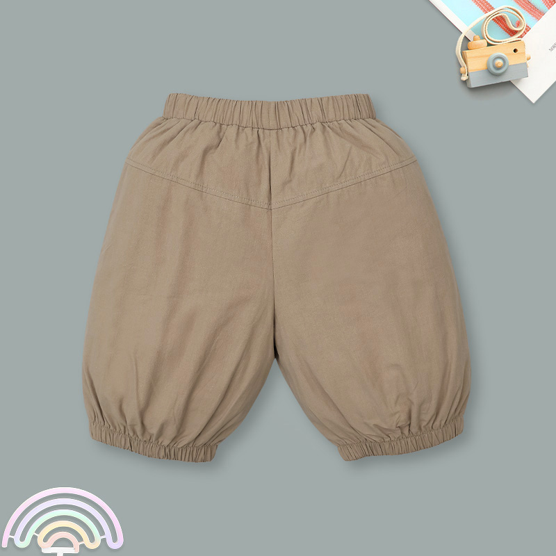 Bộ sát nách bé trai Ponykids quần bom màu trắng - xanh 29