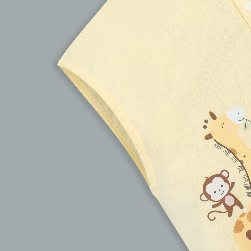 Bộ sát nách bé trai Ponykids quần bom màu trắng - xanh 22