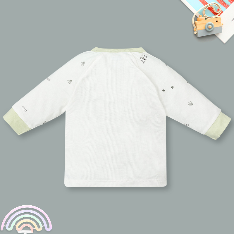 Bộ tay dài cài chéo Ualarogo UR028 hình kẻ ngang 17