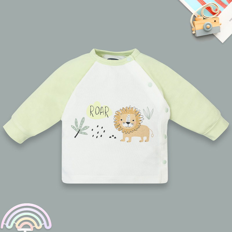 Bộ tay dài cài chéo Ualarogo UR028 hình kẻ ngang 30