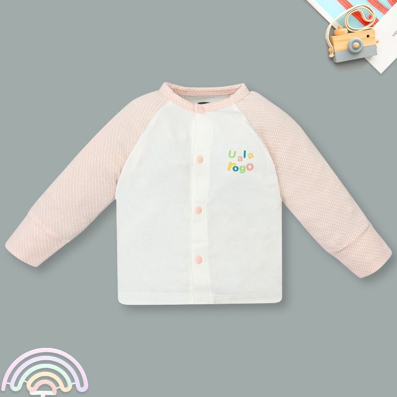 Bộ tay dài cài giữa Ualarogo UR3875 màu hồng 2