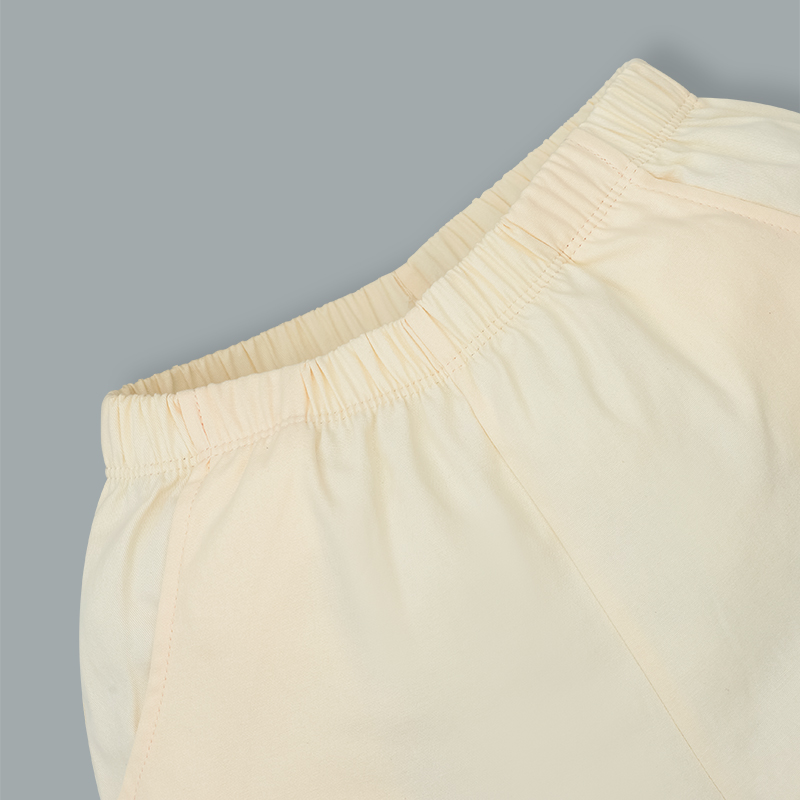 Bộ tay ngắn bé trai Pony Kids phối khăn màu trắng - nâu 25