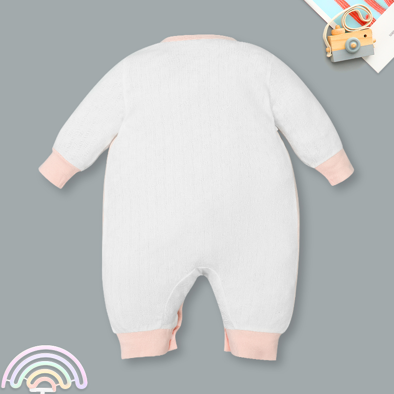 Bodysuit tay dài Ualarogo UR3719 màu hồng 2