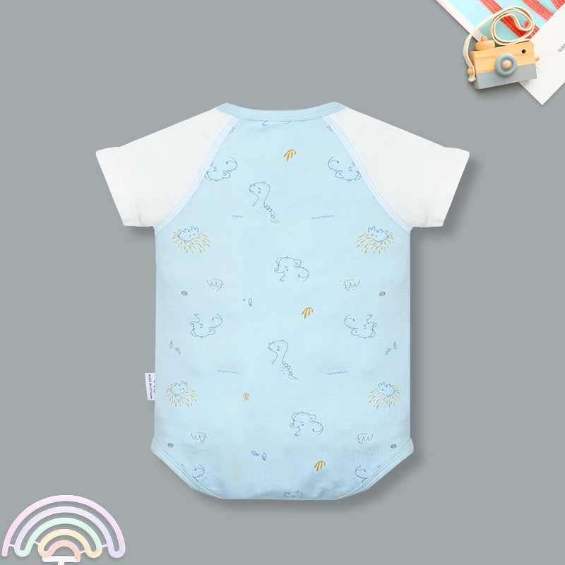 Bodysuit tay ngắn chip hoạ tiết BabyMommy 181025 màu xanh - Họa tiết ngẫu nhiên 2