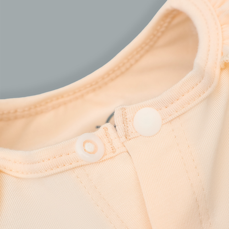 Bodysuit tay ngắn La Pomme giấc mơ mùa hè màu xanh 16