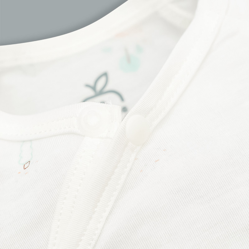 Bodysuit tay ngắn La Pomme mềm mịn đón con yêu màu hồng 10