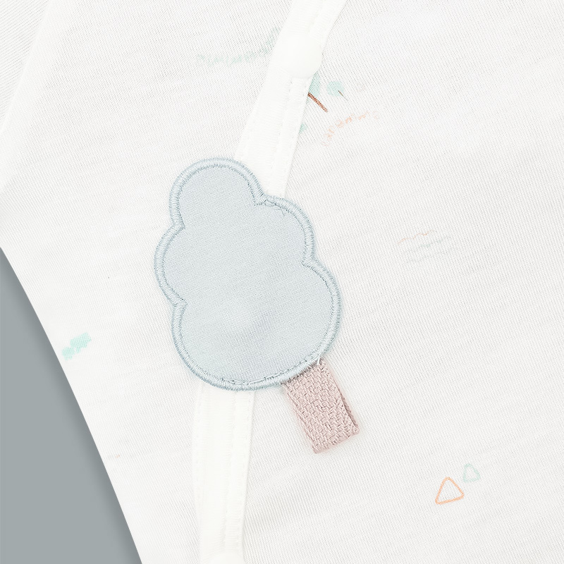 Bodysuit tay ngắn La Pomme mềm mịn đón con yêu màu hồng 11