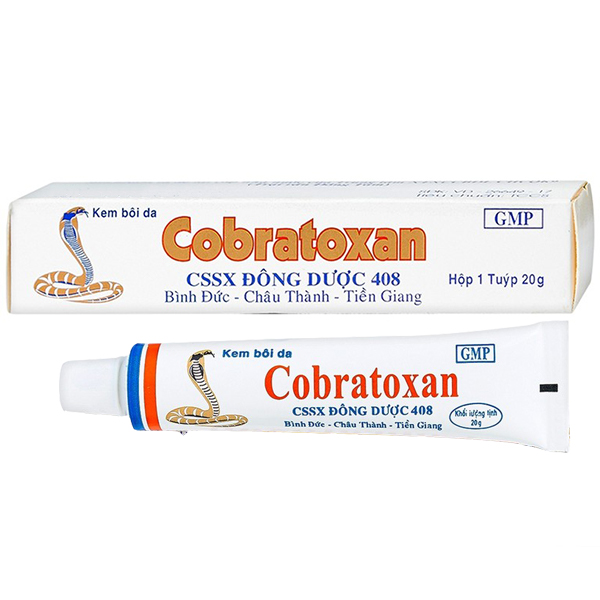 Kem bôi Cobratoxan trị triệu chứng đau trong các bệnh khớp
