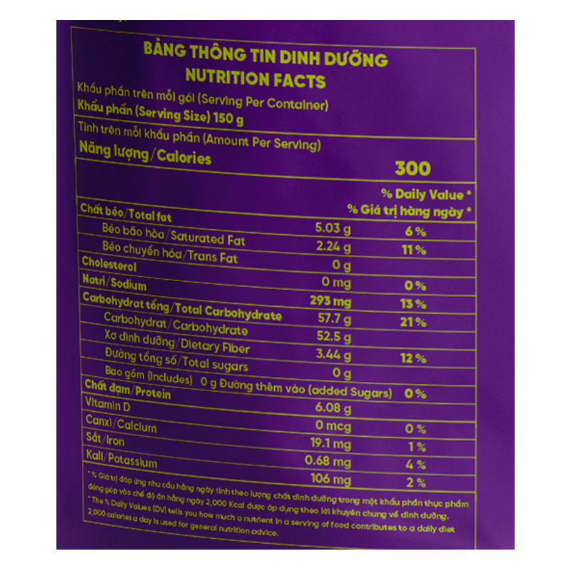 Cơm tươi AK RICE hạt sen 150g (từ 3 tuổi) 4
