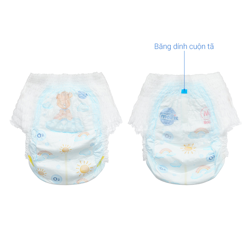 Tã quần Molfix Oxy size M 76 miếng (6 - 11 kg) 7
