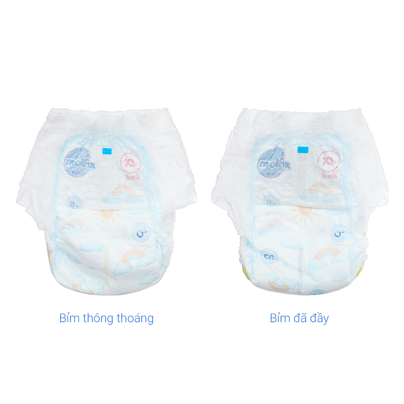 Combo 2 tã quần Molfix Oxy size XL 62 miếng/bịch (12 - 17 kg) 13