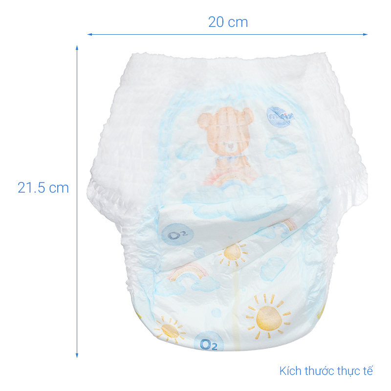 Combo 2 tã quần Molfix Oxy size XL 62 miếng/bịch (12 - 17 kg) 8