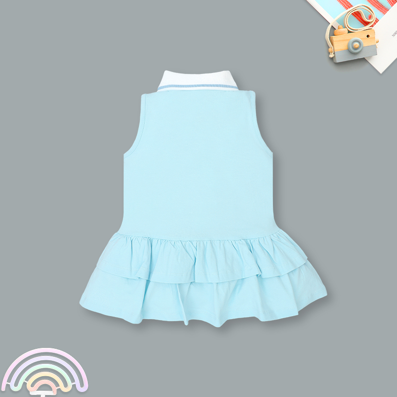 Đầm bé gái Rabity 952.902 màu xanh dương 2