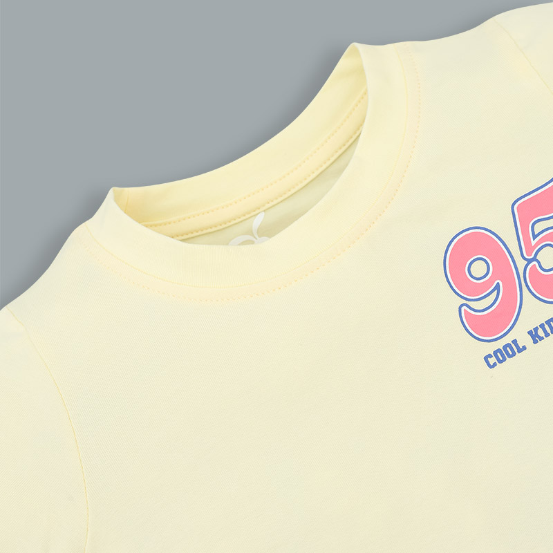 Đầm bé gái Rabity 950.097 màu vàng 3