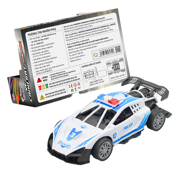 Đồ chơi điều khiển xe cảnh sát đặc nhiệm Winka DK81367 - Giao màu ngẫu nhiên