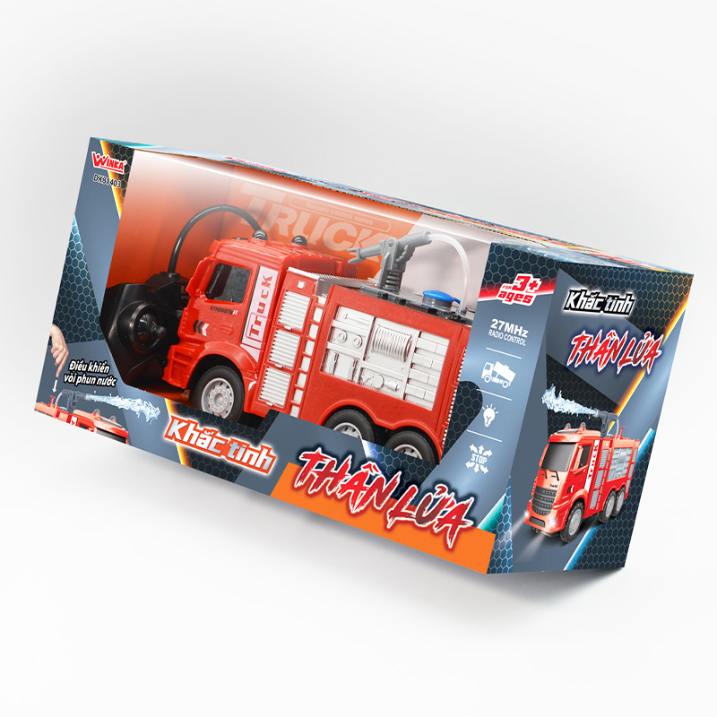 Đồ chơi điều khiển xe cứu hỏa khắc tinh thần lửa Winka DK81403 3