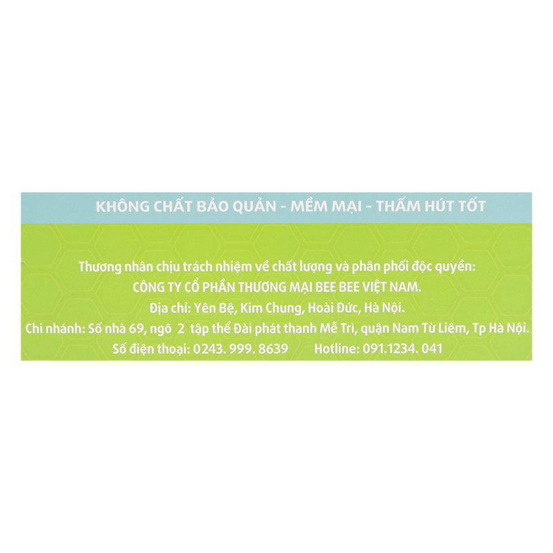 Hộp 180 tờ khăn vải khô đa năng Mama không mùi 7