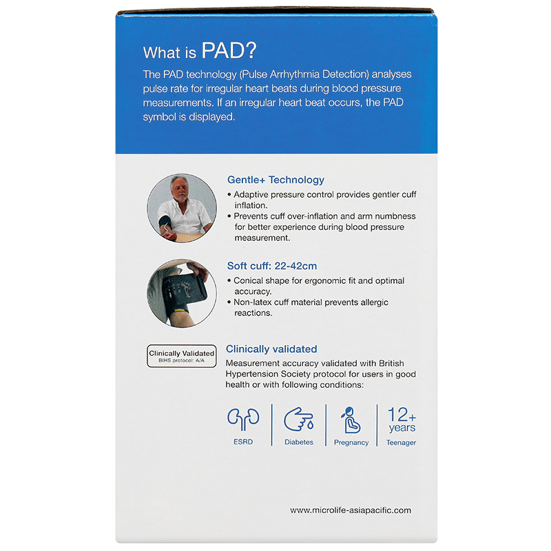 Máy đo huyết áp bắp tay Microlife B2 Easy - 10