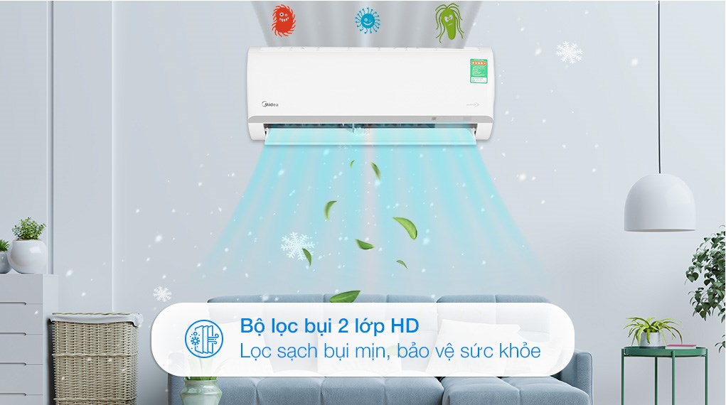 Máy lạnh Midea Inverter 1 HP MAFA-09CDN8 - 7