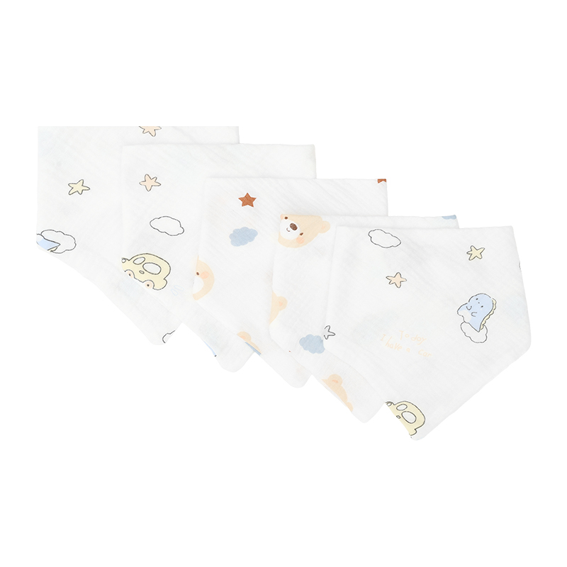 Set 5 yếm ăn cho bé TOP KIDS - Hình ngẫu nhiên (từ 0 tháng) 2