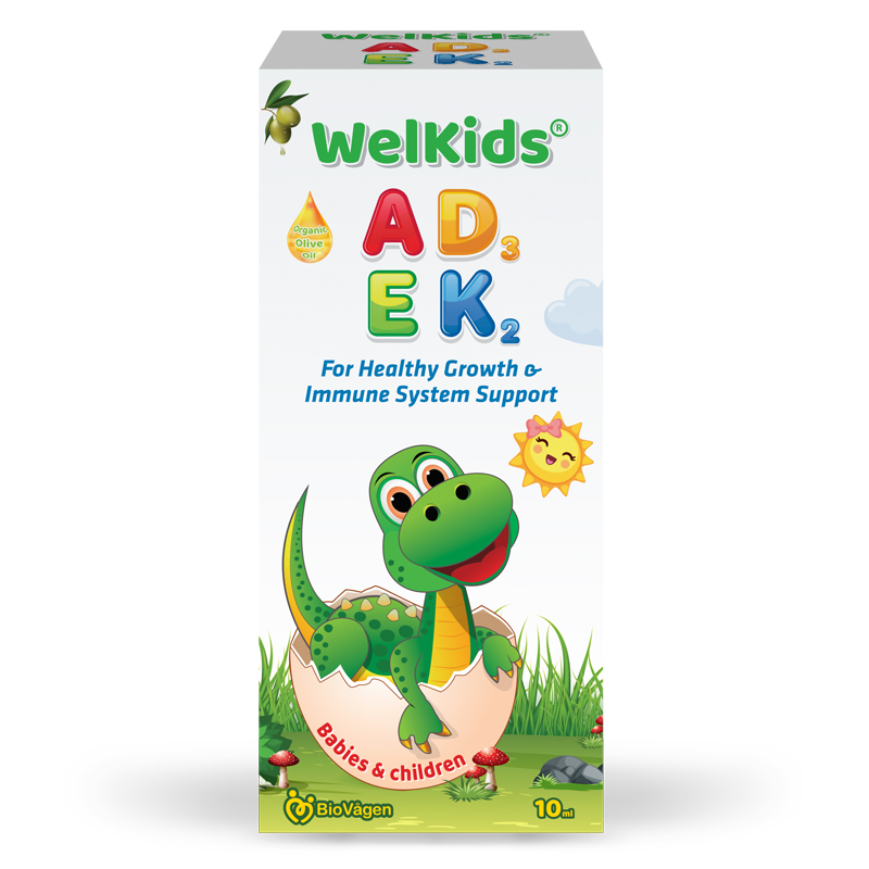 Combo 3 thực phẩm bảo vệ sức khỏe Welkids Adek D3K2 hỗ trợ tăng sức đề kháng, 10 ml dạng nhỏ giọt (từ 0 tháng) 11