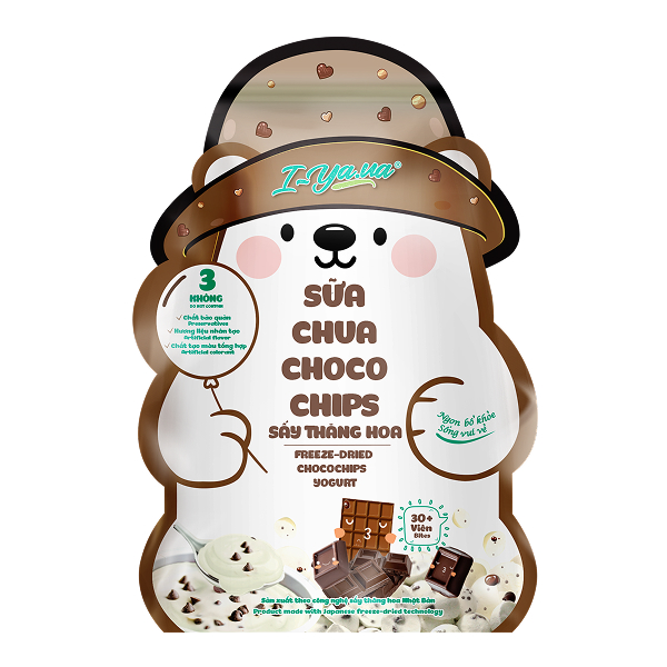 Sữa chua khô sấy thăng hoa vị socola IYAUA
