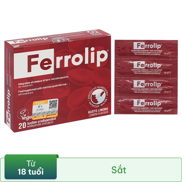 Thực phẩm bảo vệ sức khỏe Ferrolip