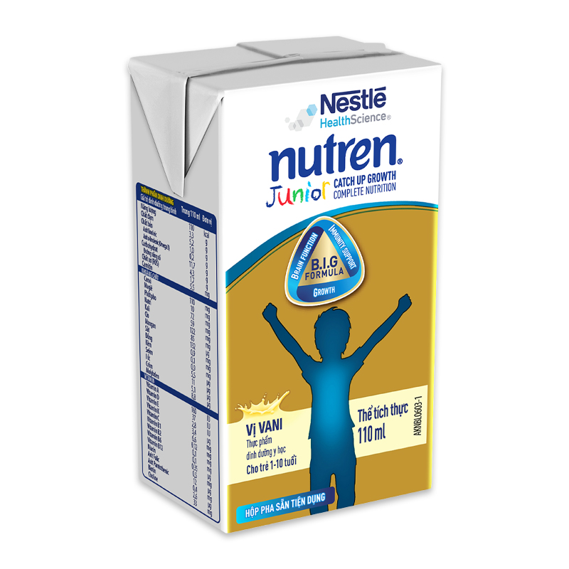 Thùng 36 hộp sữa pha sẵn Nutren Junior hương vani 110 ml (1 - 10 tuổi) - Giao bao bì ngẫu nhiên 17