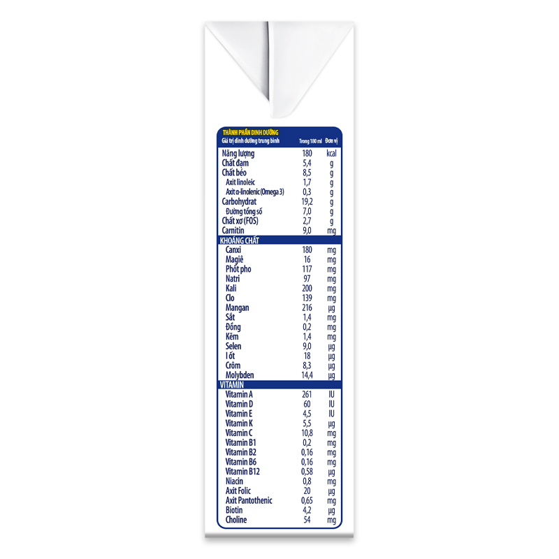 Combo 3 lốc 4 hộp sữa pha sẵn Nutren Junior hương vani 180 ml (1 - 10 tuổi) 16
