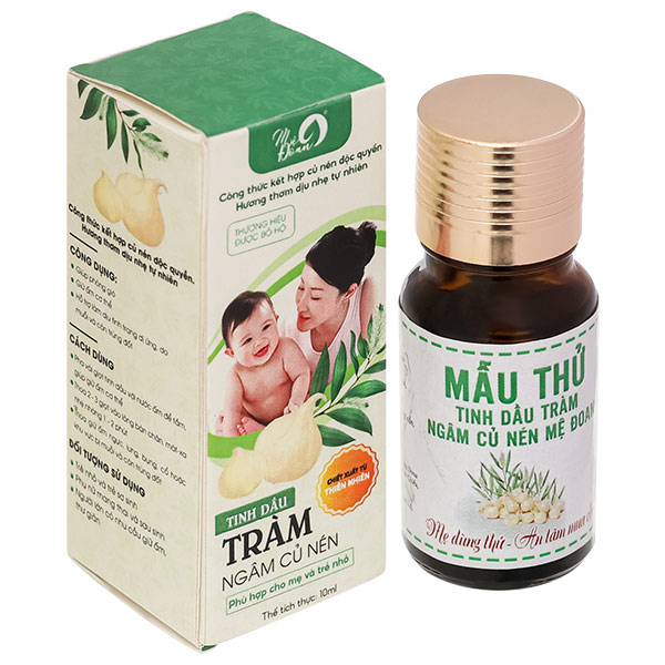 Tinh dầu Tràm ngâm củ nén Mệ Đoan chai 10ml