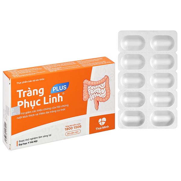 Tràng Phục Linh Plus hỗ trợ giảm hội chứng ruột kích thích
